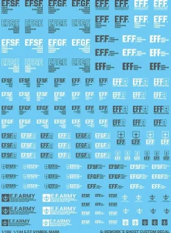 HG/MG Multiuse E.F.S.F Marking Decals