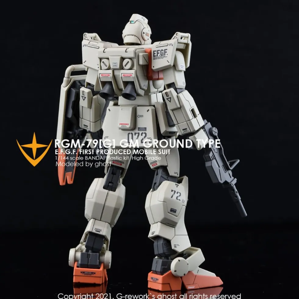 HG RGM-79G GM Ground Type Decals