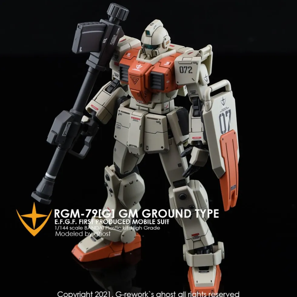 HG RGM-79G GM Ground Type Decals