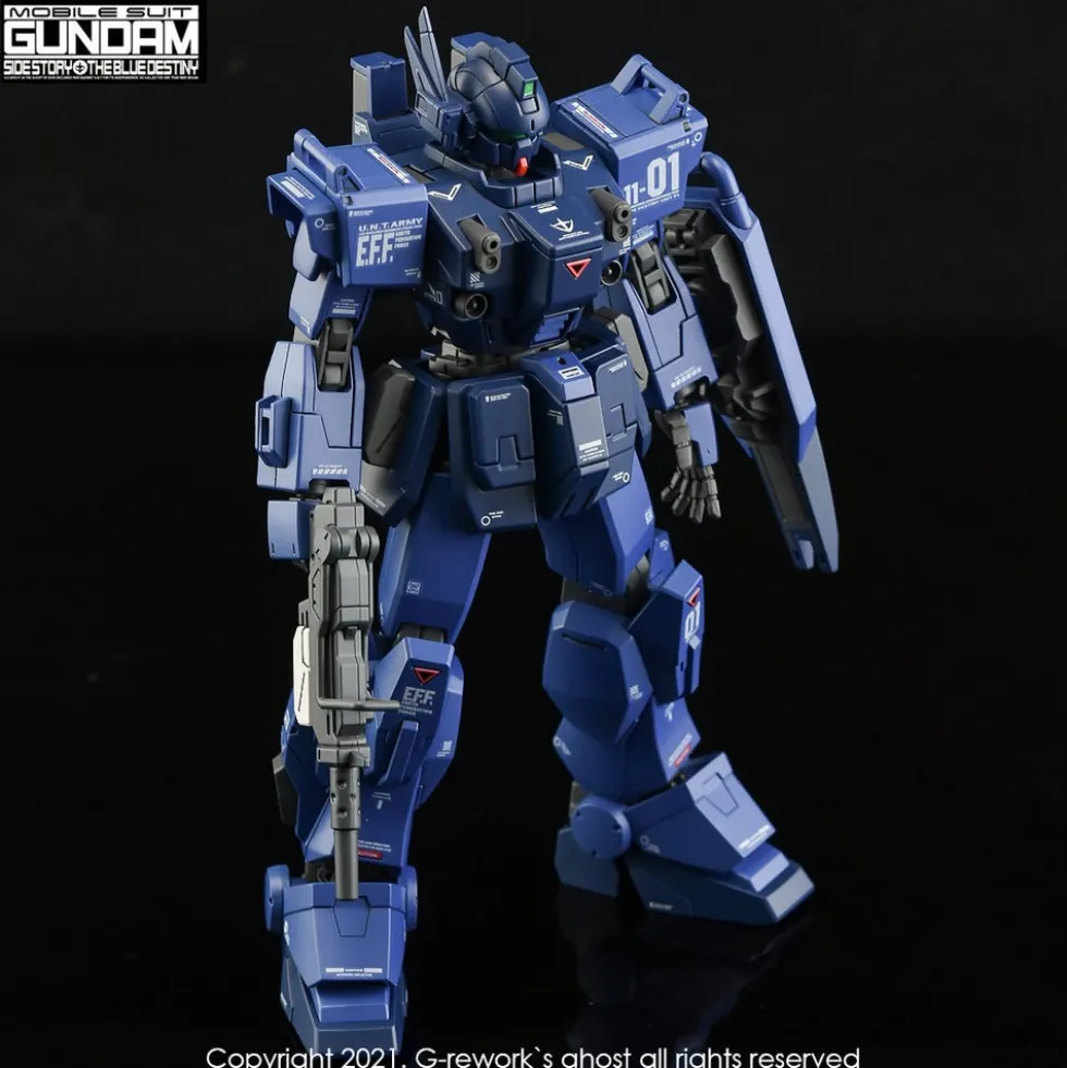 HG RX-79 BD-01 Blue Destiny Decals