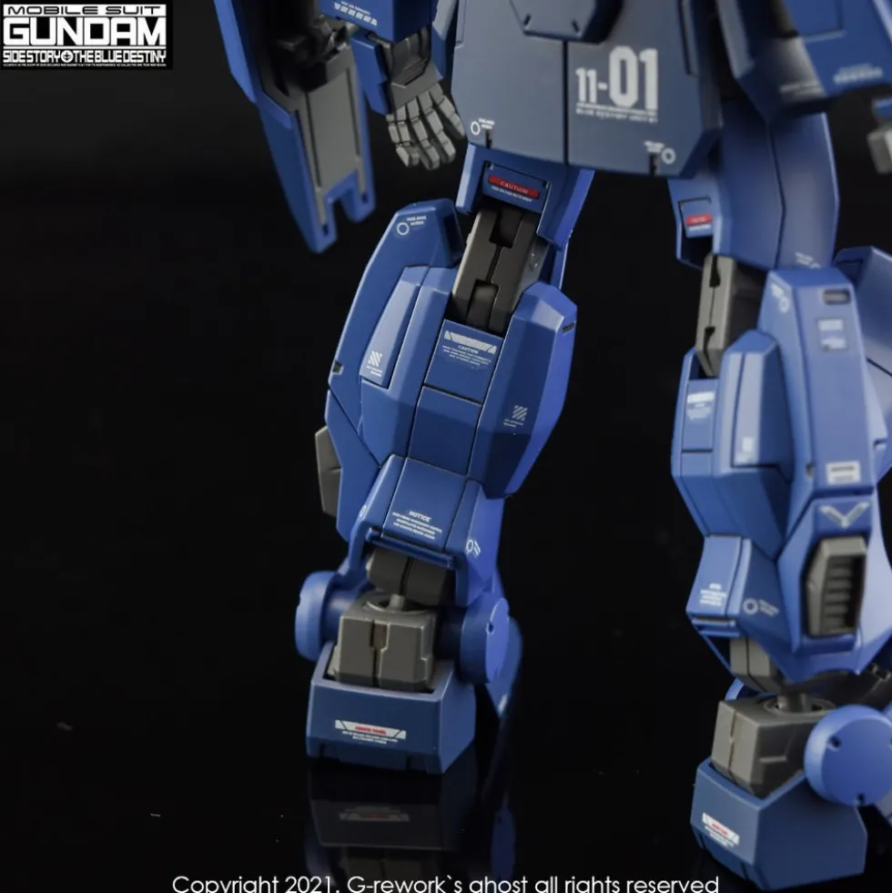 HG RX-79 BD-01 Blue Destiny Decals