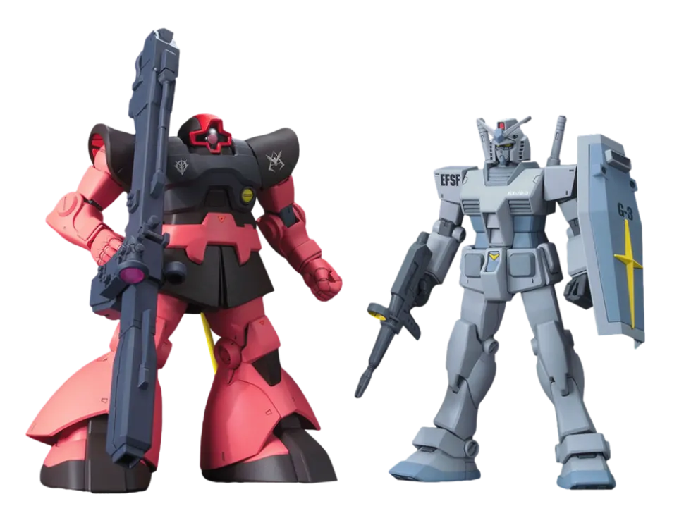 HGUC RX-78-3 Gundam G3 VS Char's Rick-Dom