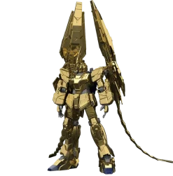 HGUC 227 Unicorn Gundam 03 Phenex (Unicorn Mode) (Narrative Ver.) (Gold Coating)