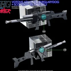 HG VOTOMS Burglarydog + EX Part Set 2 Decals
