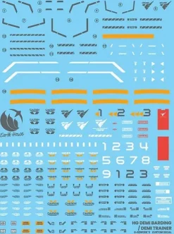 HGWFM Demi Barding Decals