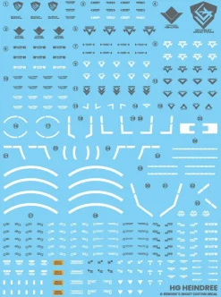 HGWFM Heindree Decals