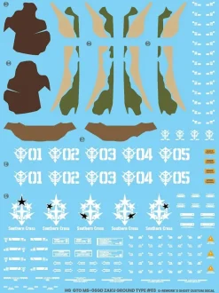 HG ZAKU II High Mobility [Surface Type] Decals