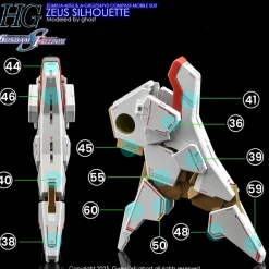HG Zeus Silhouette Decals