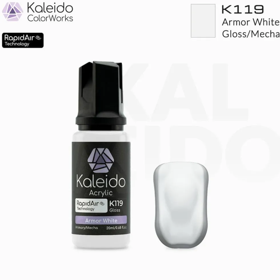 Kaleido ColorWorks K119 Gloss Armor White (20ml)