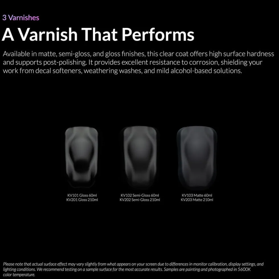 Kaleido ColorWorks KV201 Gloss Varnish (210ml)