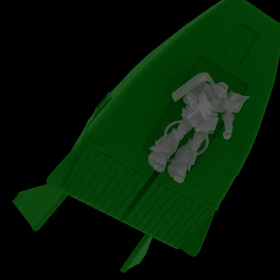 1/400 Komusai Shuttle