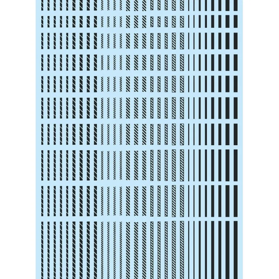 Line Decal 02 - Gray+Yellow