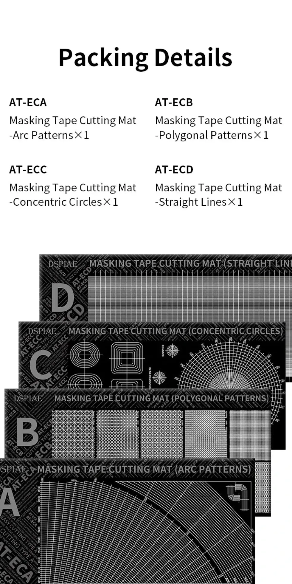 Masking Tape Cutting Mat - AT-ECA