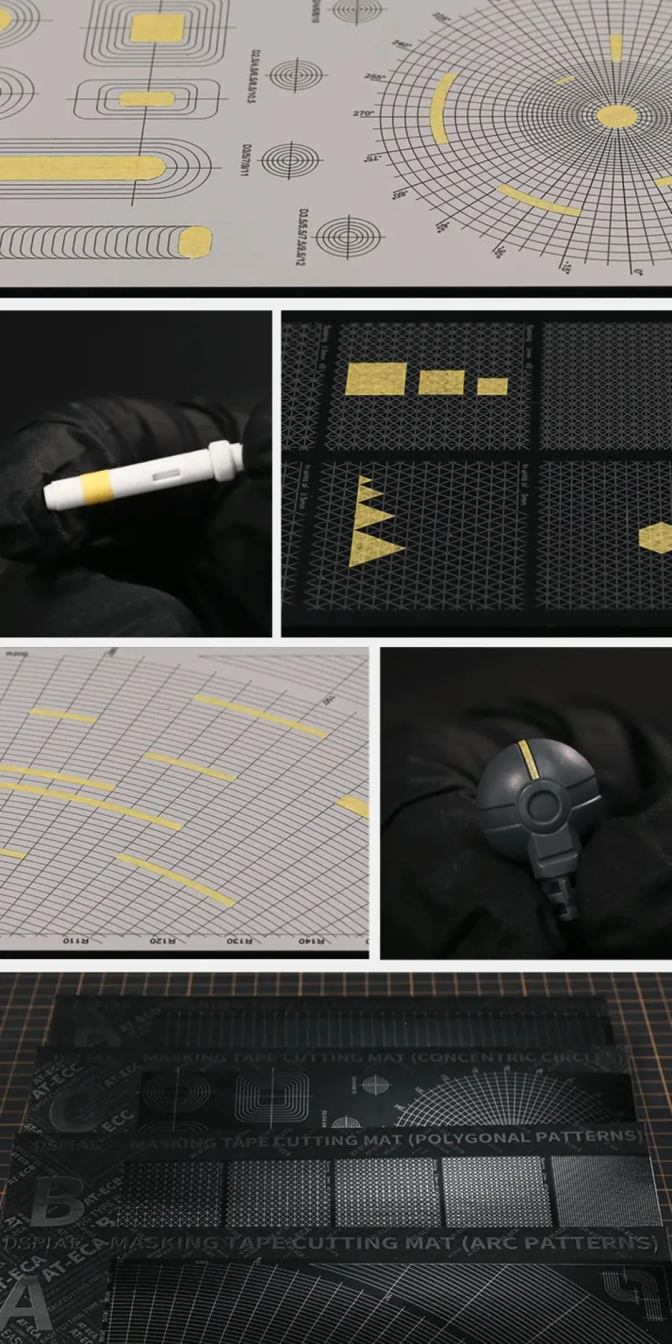 Masking Tape Cutting Mat - AT-ECA