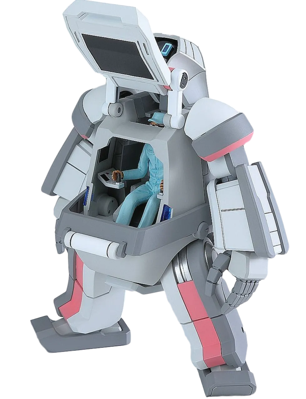 MechatroCHUNK 01 (Origin Gray & Forest Green) + Support Girl