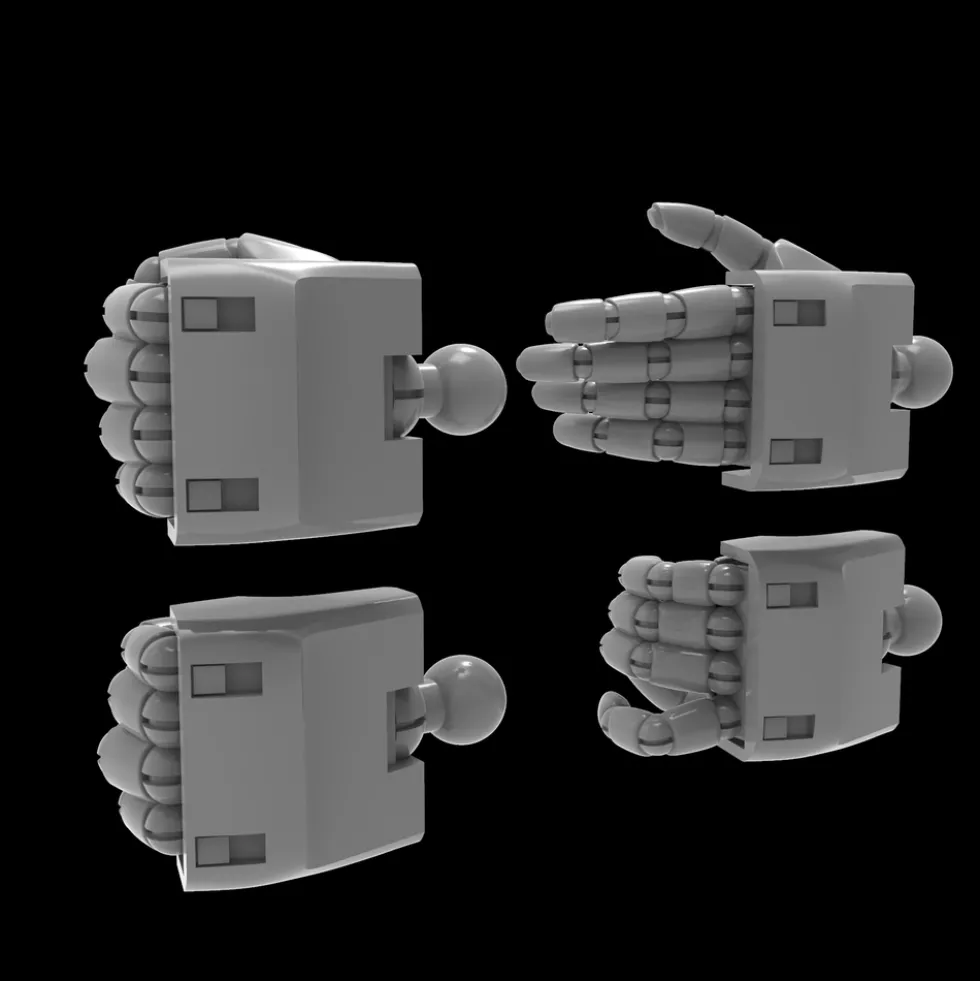 Mech Hands - 1/144 Round