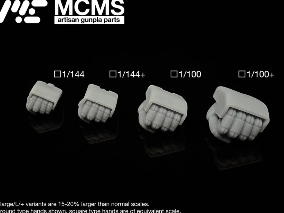 Mech Hands - 1/144+ Round (Large)