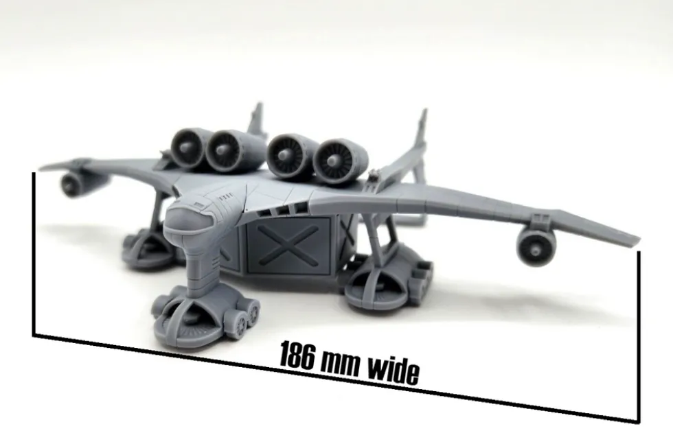 Medea Transport Plane (1/400 Resin Kit)