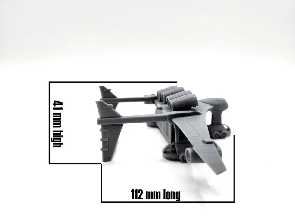 Medea Transport Plane (1/400 Resin Kit)