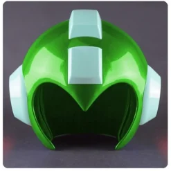 Mega Man Wearable Helmet Prop Replica - Green Leaf