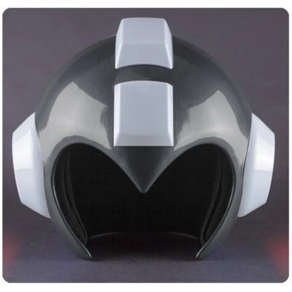 Mega Man Wearable Helmet Prop Replica - Green Leaf
