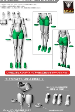 Megami Device MSG 02 Bottoms Set Skin Color C