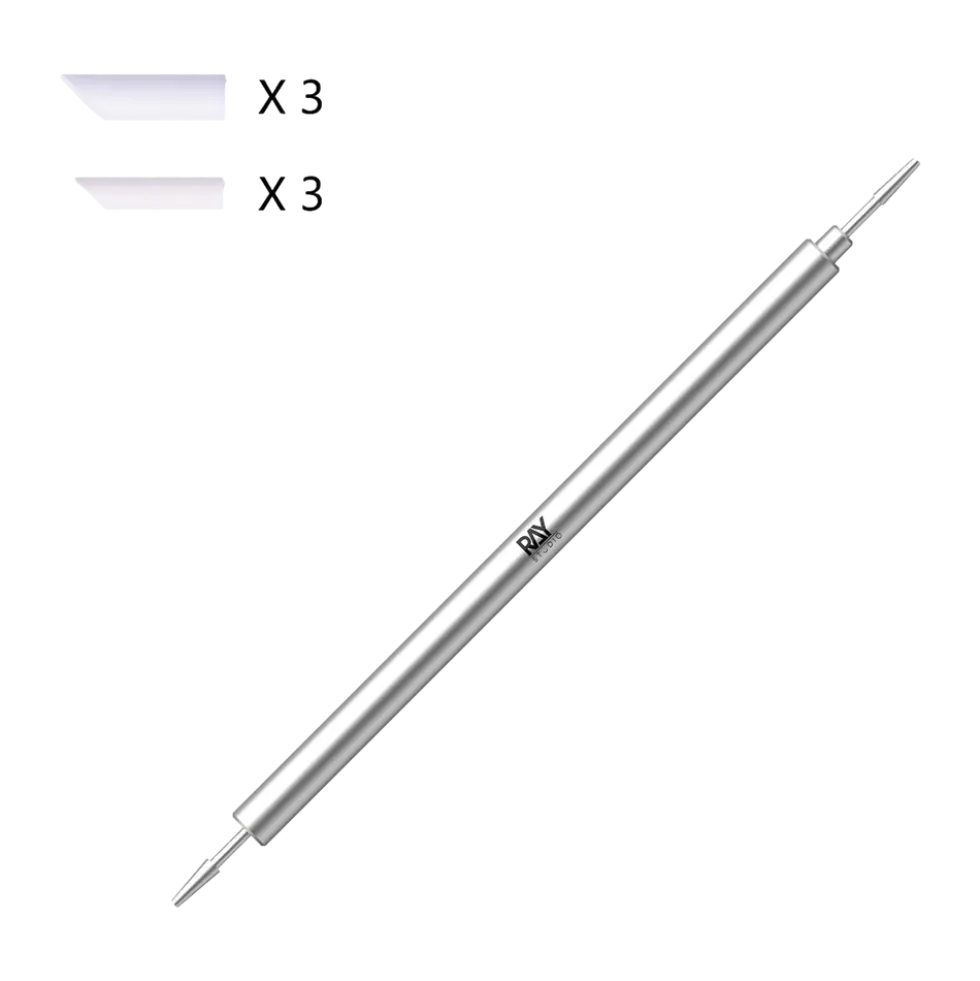 Metal Cleaning Swab Holder - Blue