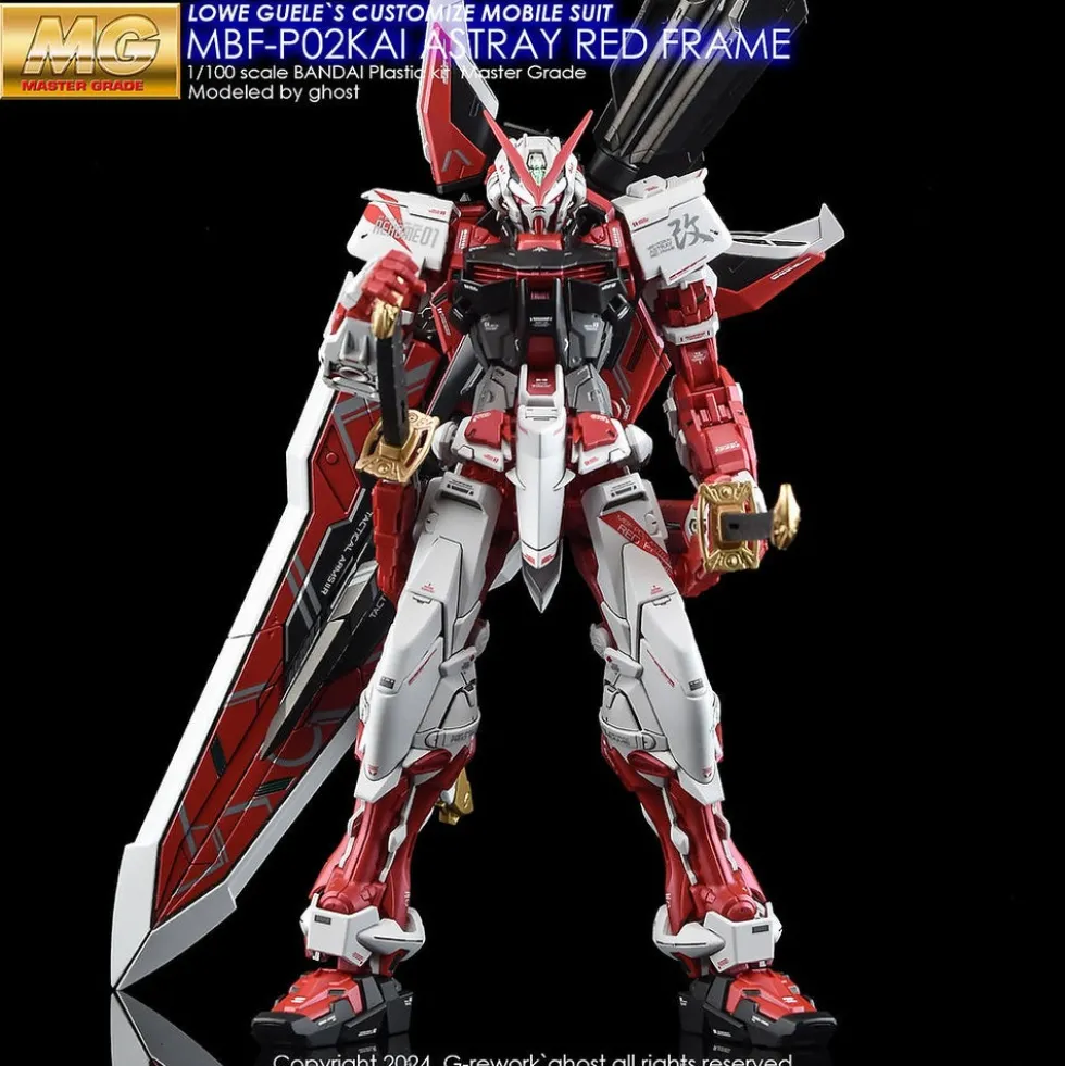 MG Astray Red Frame Kai Decals
