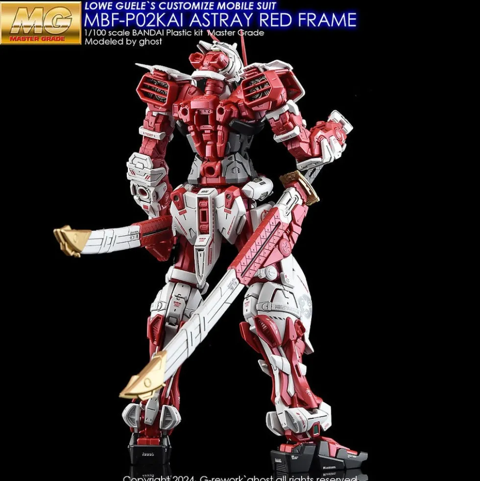 MG Astray Red Frame Kai Decals