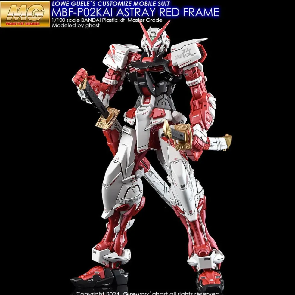 MG Astray Red Frame Kai Decals