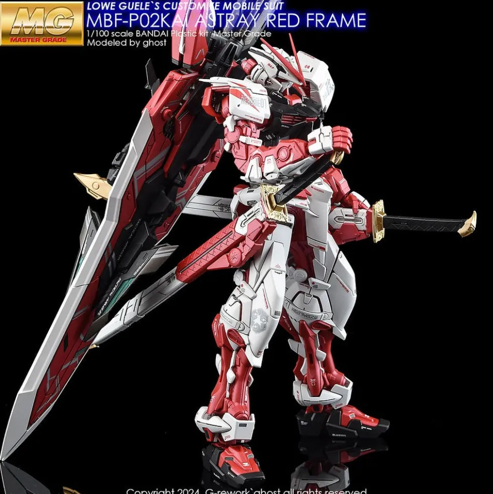 MG Astray Red Frame Kai Decals