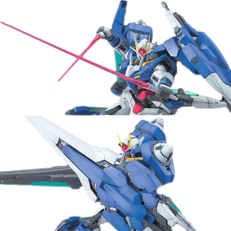 MG 00 GN-0000GNHW/7SG 00 Gundam Seven Sword/G