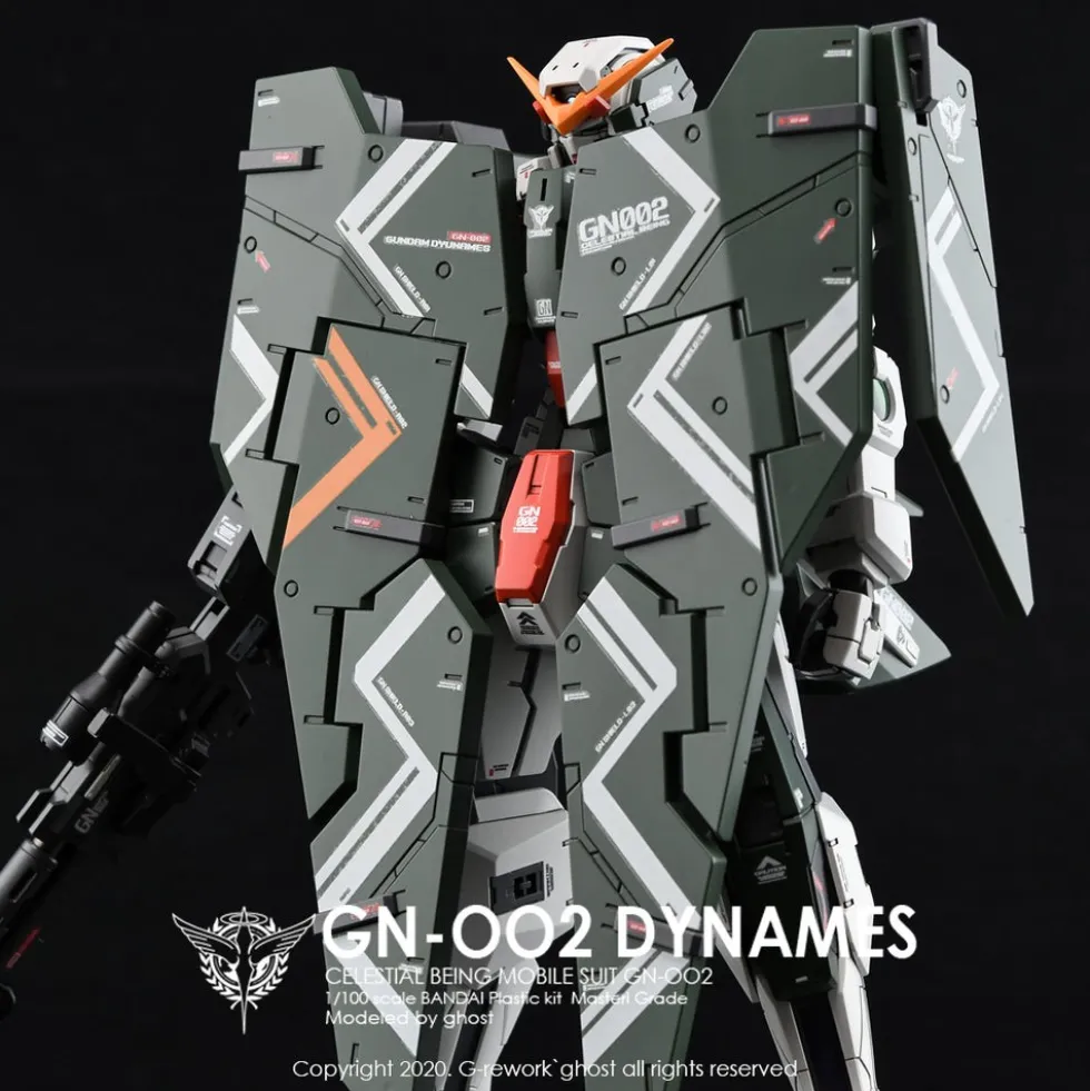 MG Gundam Dynames Decals