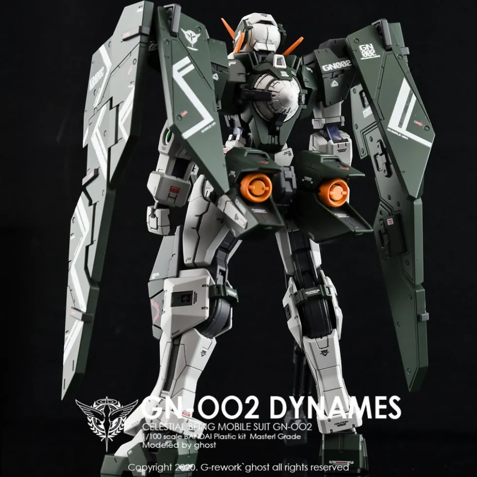 MG Gundam Dynames Decals