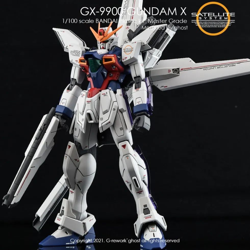 MG Gundam X Decals
