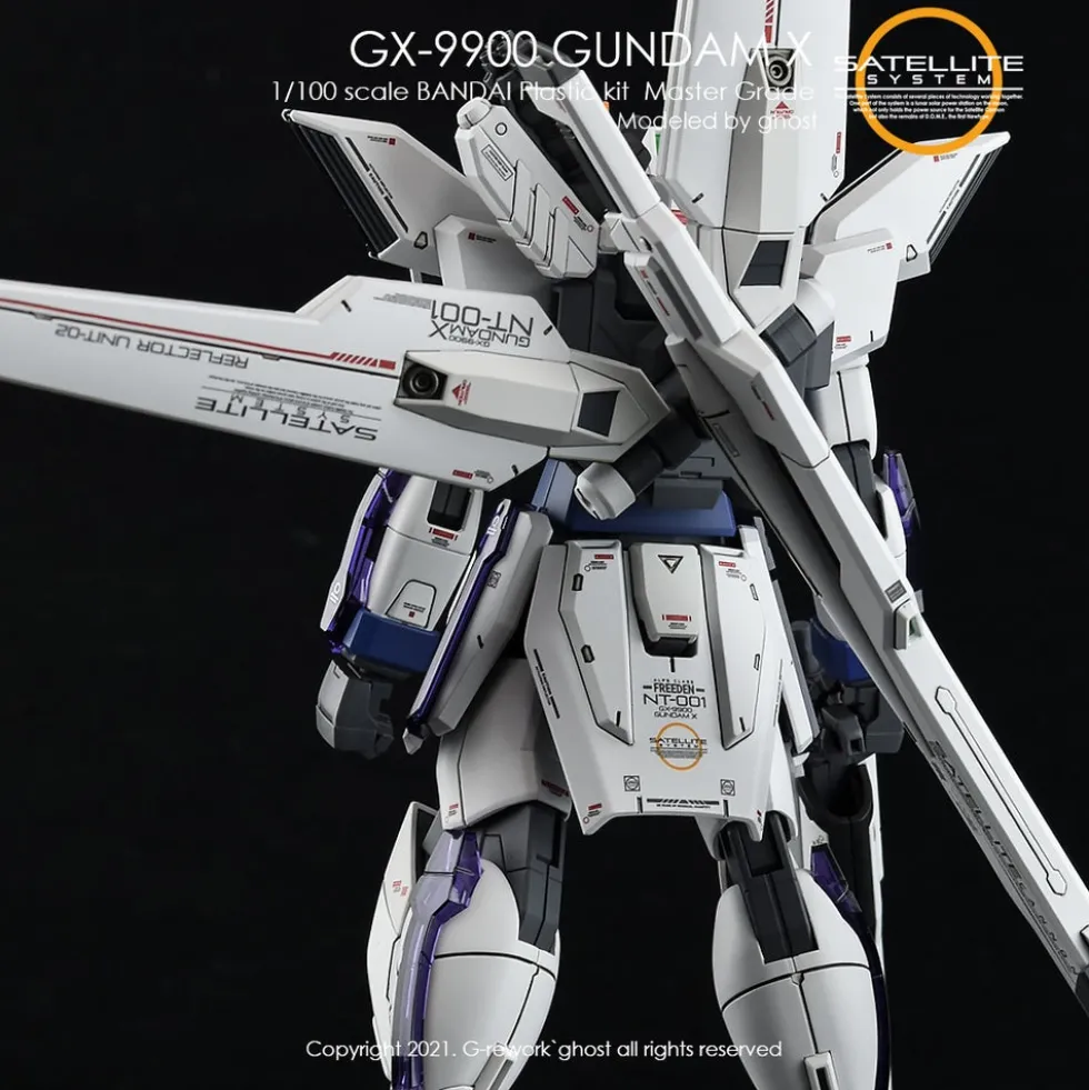 MG Gundam X Decals