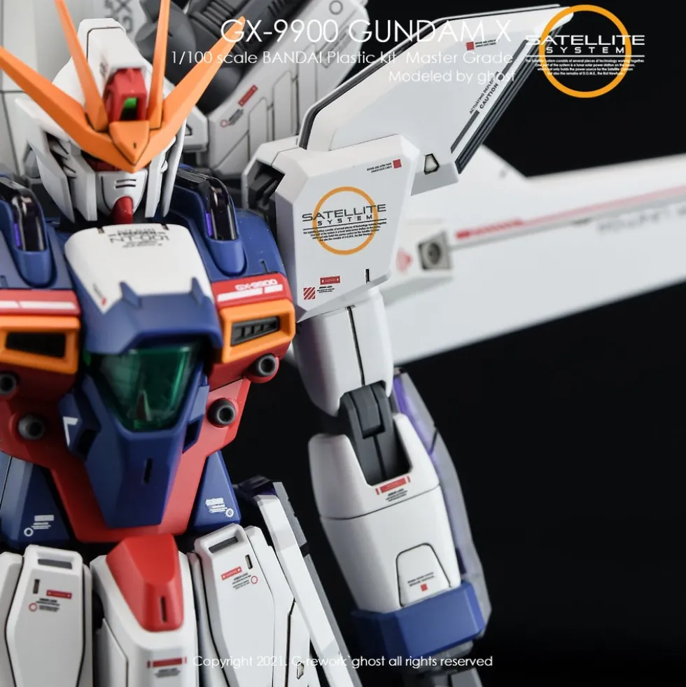 MG Gundam X Decals