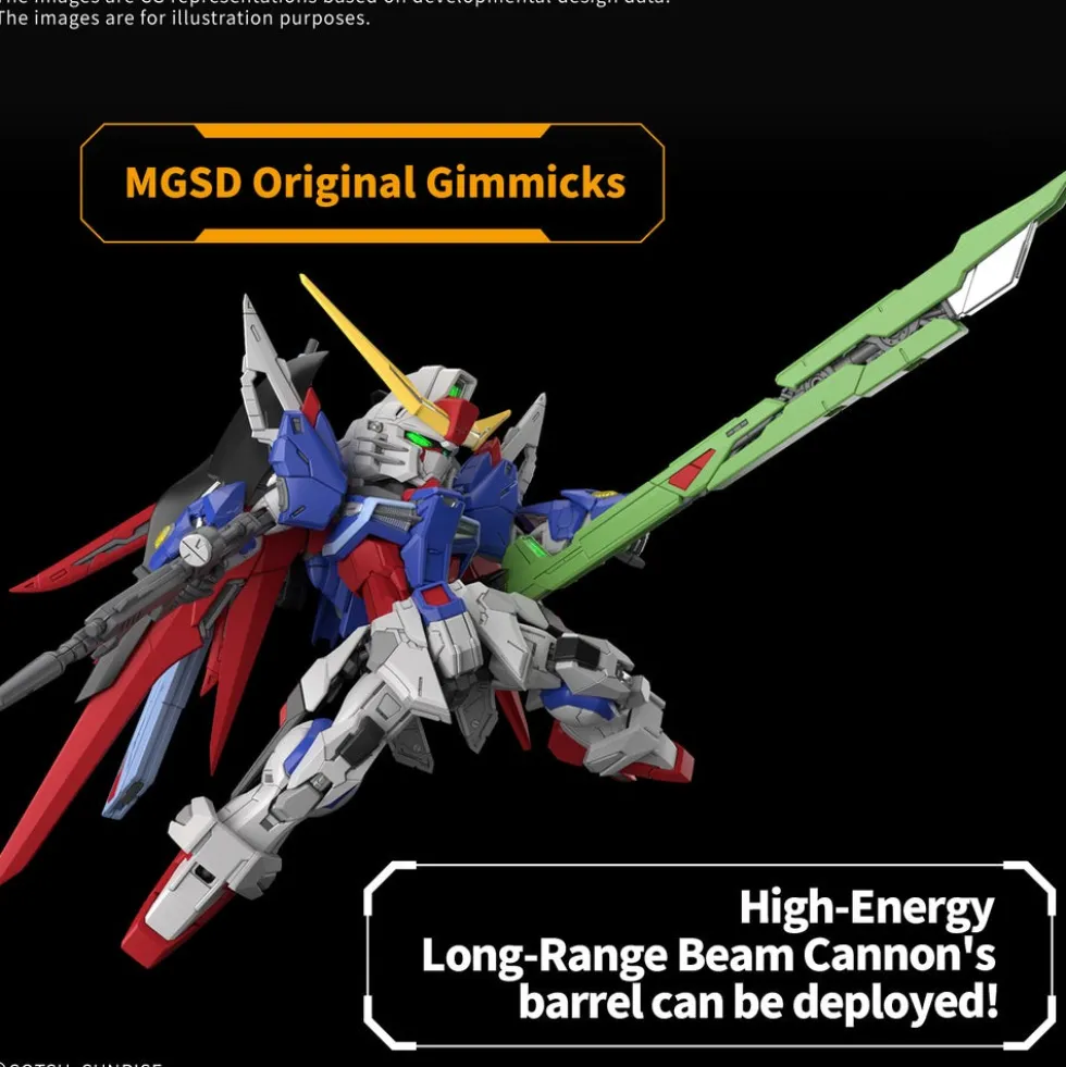 MGSD Destiny Gundam