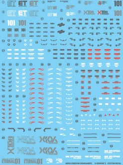 MGSD Freedom Gundam Decals