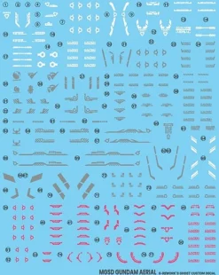 MGSD Gundam Aerial Decals