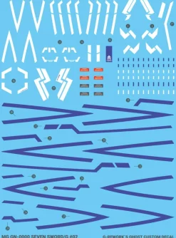 MG 00 Seven Swords Decals