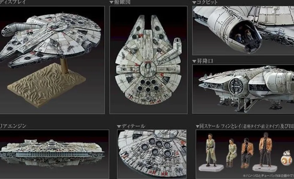 1/144 Millennium Falcon (The Force Awakens Ver.)