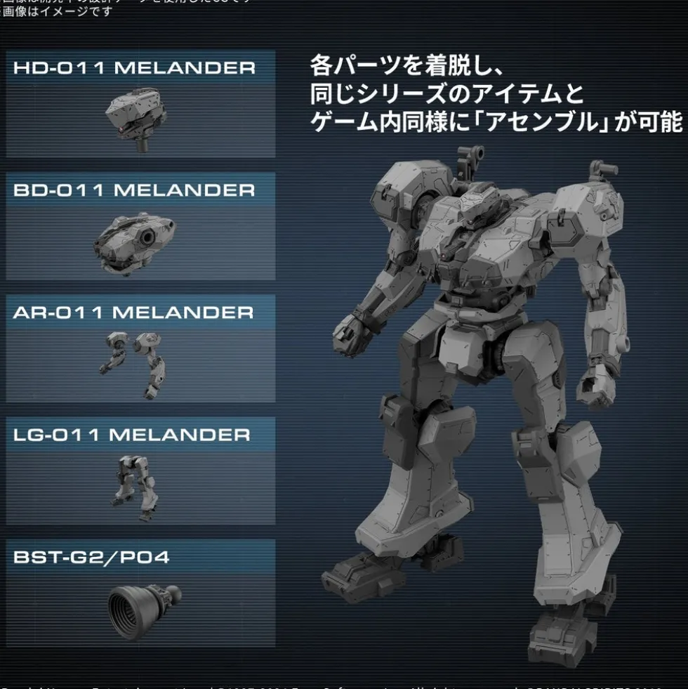 30MM Balam Industries BD-011 Melander (Armored Core VI Fires of Rubicon)