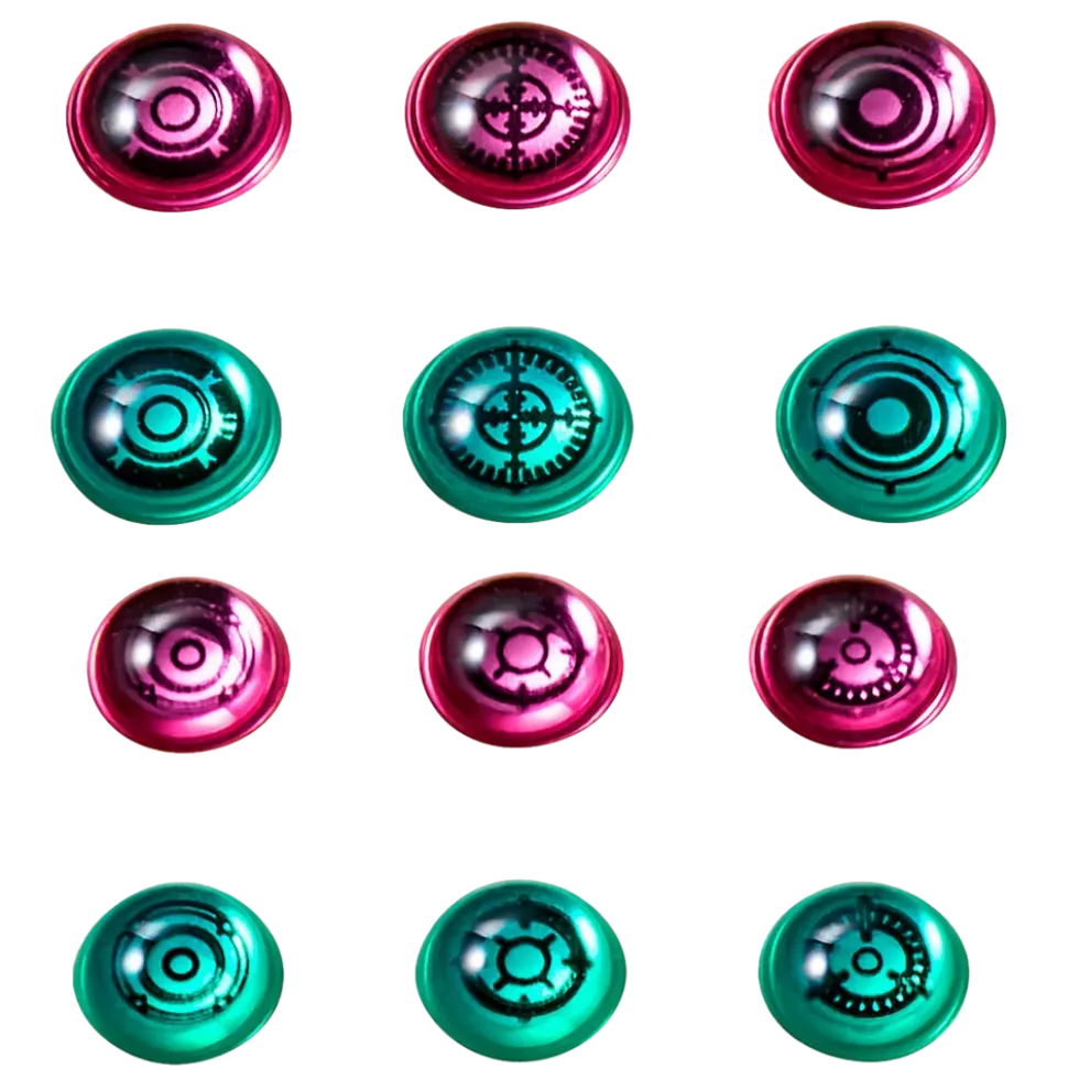 30MM Customize Material (3D Lens Stickers)