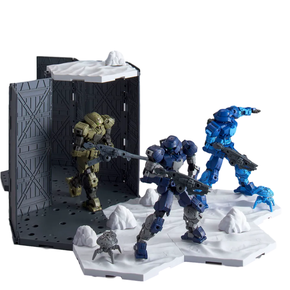 30MM Customize Scene Base 03 (Snow Field Ver.)
