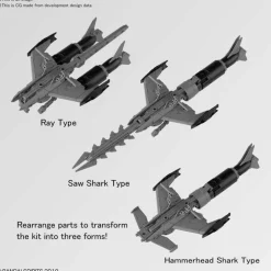 30MM EV-05 Extended Armament Vehicle (Attack Submarine Ver.) [Light Grey]