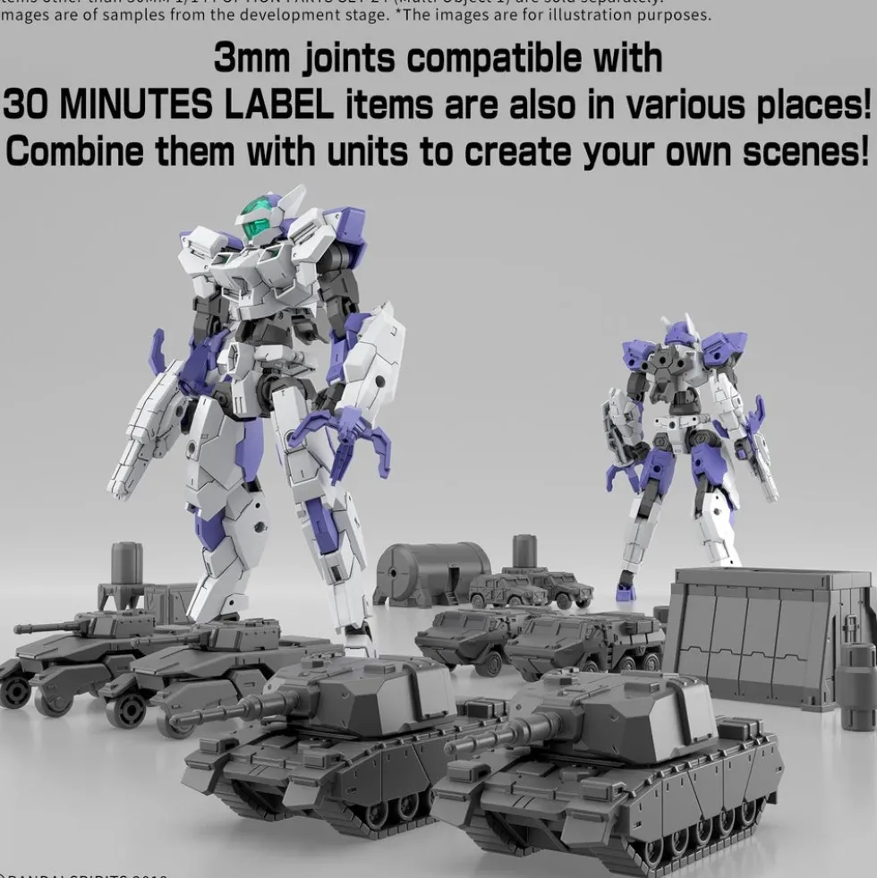 30MM 1/144 Option Parts Set 24 (Multi Object 1)