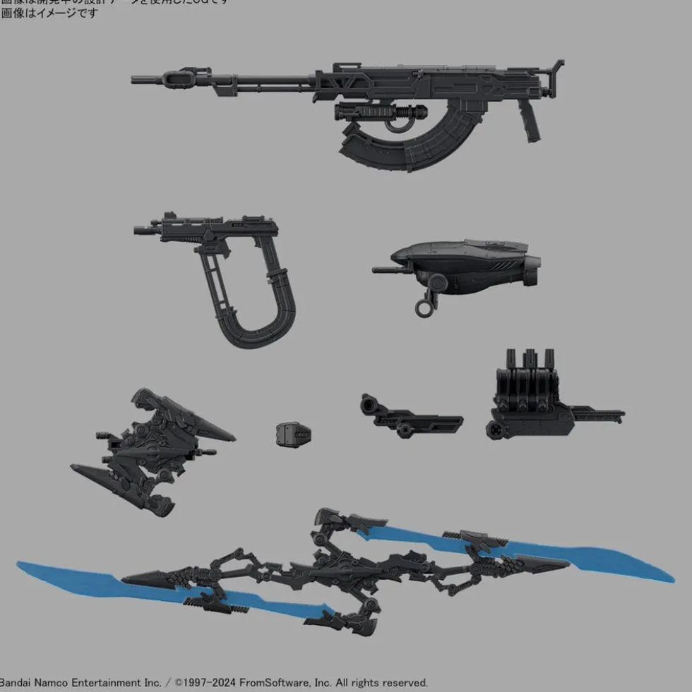30MM 02 Schneiber Nachthreiher/40E Steel Haze (Armored Core VI Fires of Rubicon)
