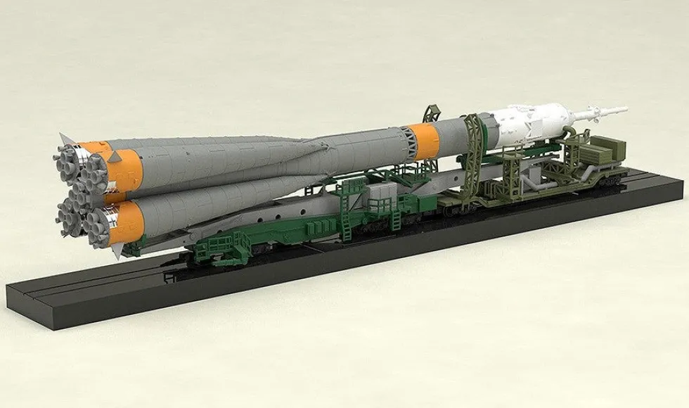 Moderoid Soyuz Rocket & Transport Train