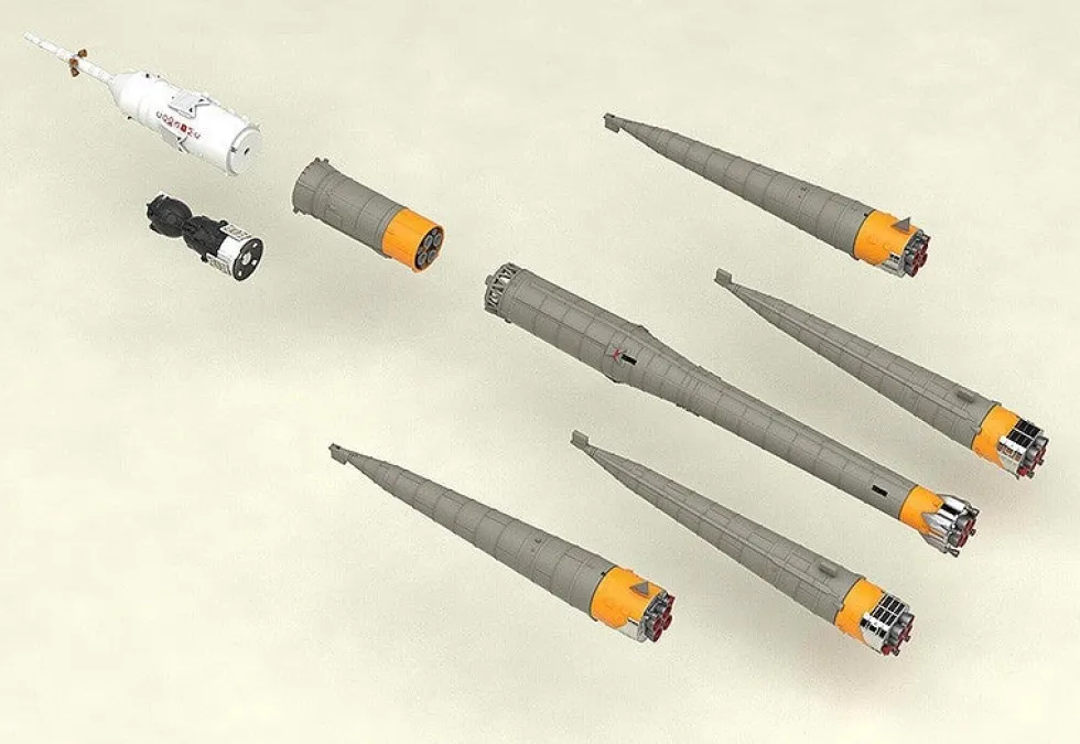 Moderoid Soyuz Rocket & Transport Train